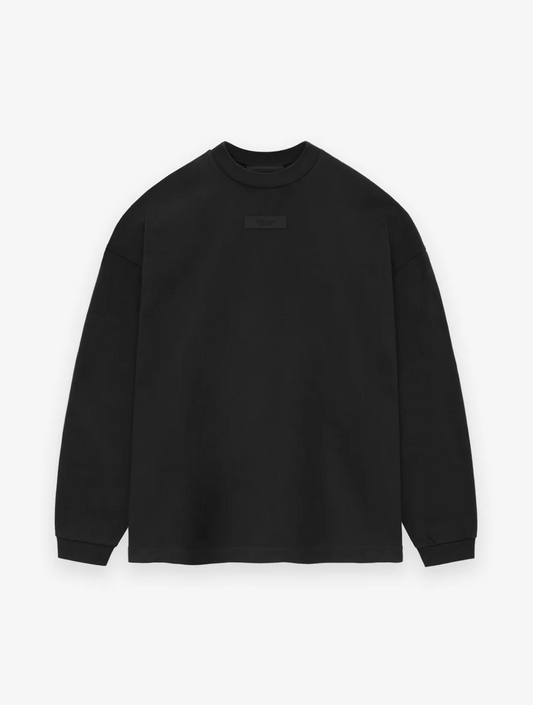 Fear of God Essentials Black Long Sleeve T-Shirt