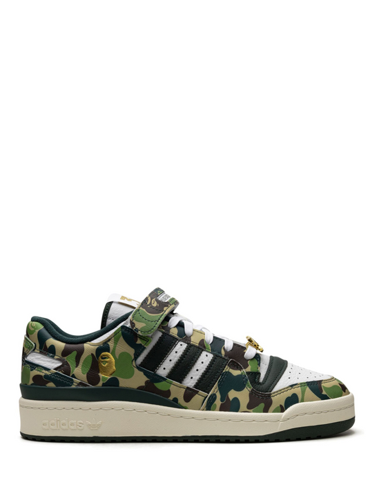 Adidas Forum 84 Low Bape 30th Anniversary "Green Camo"